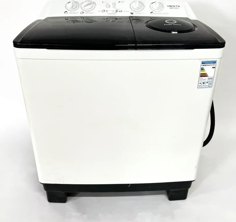 Активаторная стиральная машина Vesta WMC100P (серый)