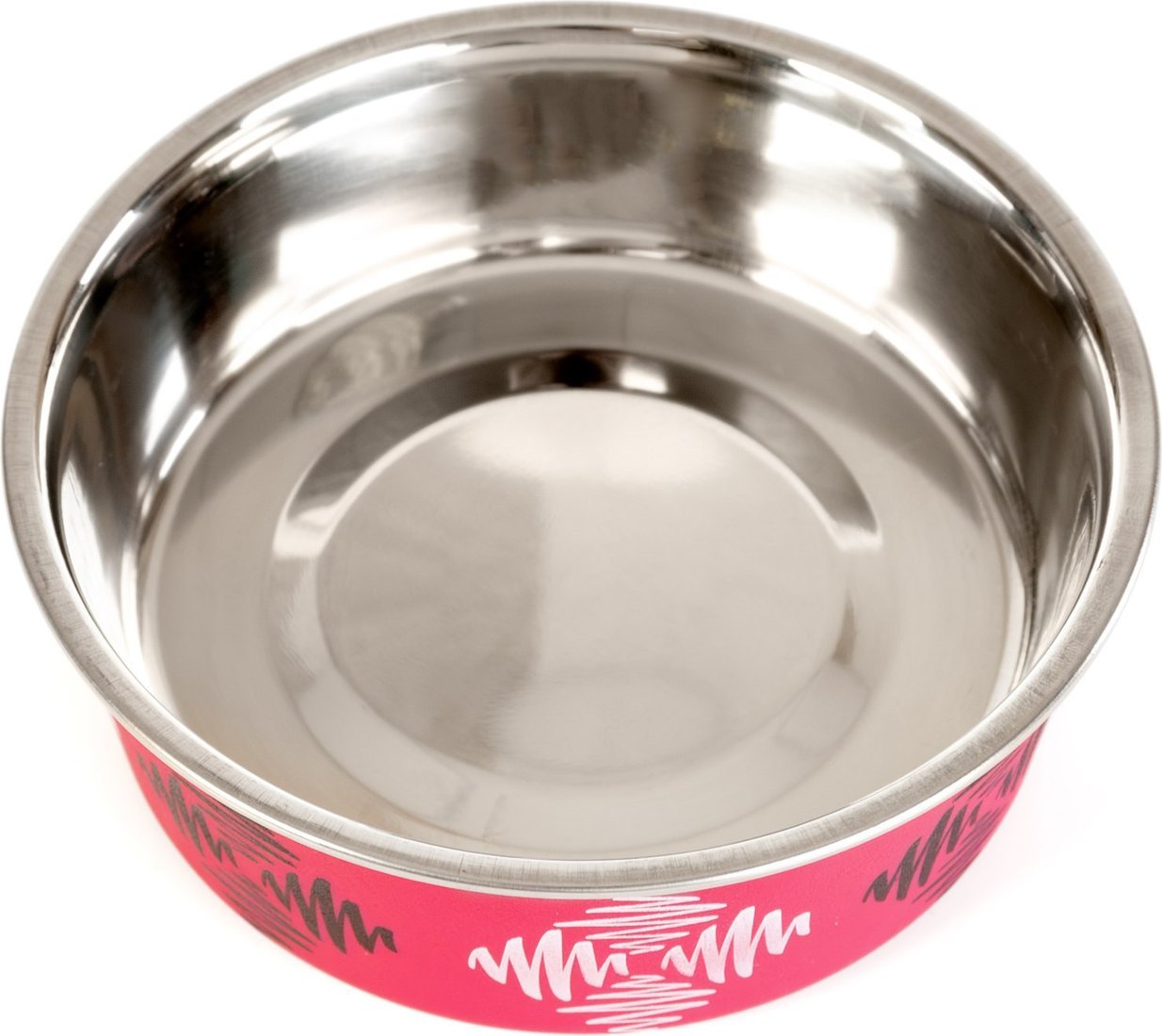 Миска ZooZooZoo Ромбы SWT-6001-280/rhomb (розовый)