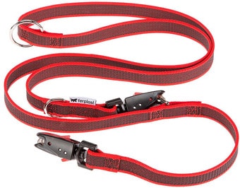 Поводок Ferplast Daytona Gummy Matic GA20/200 77180517 (красный)