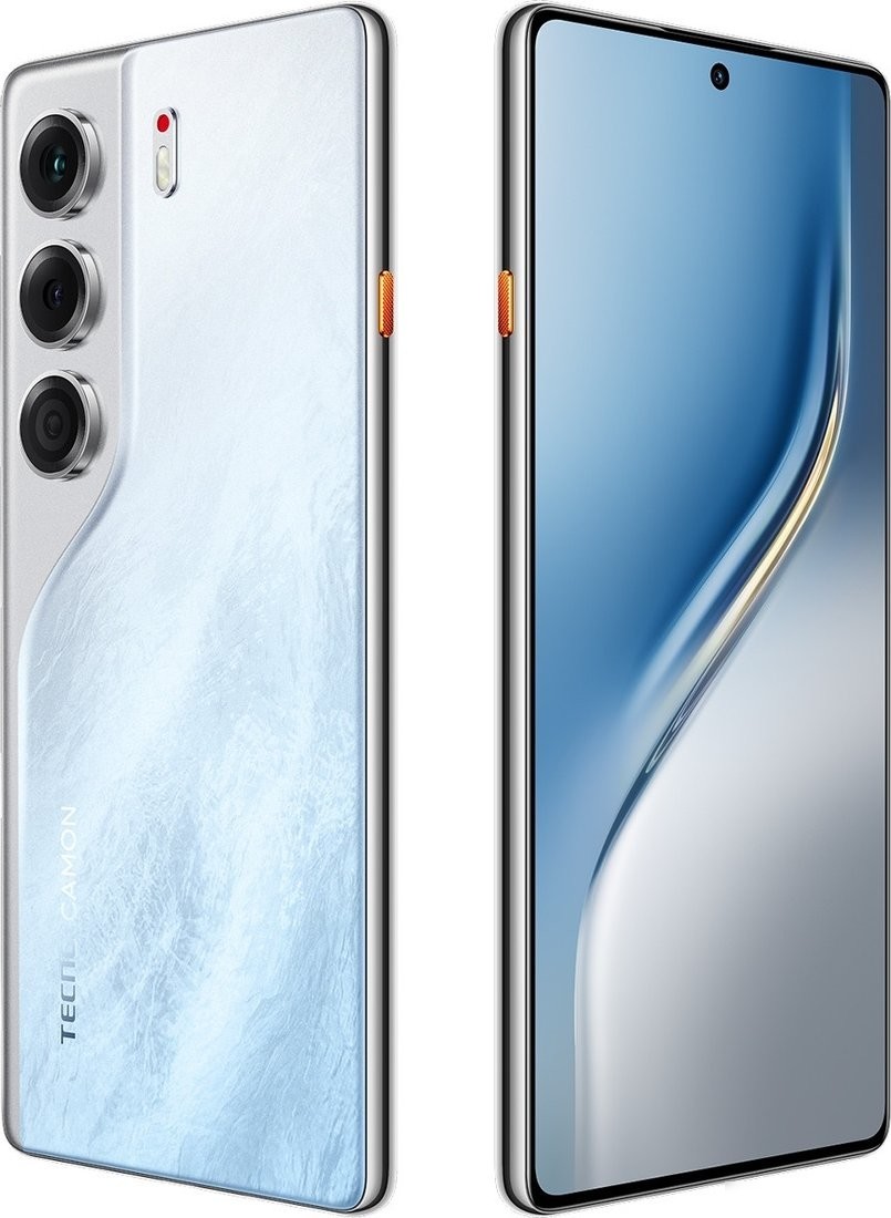 Телефон Tecno Camon 40 8GB/128GB (ледяной белый)