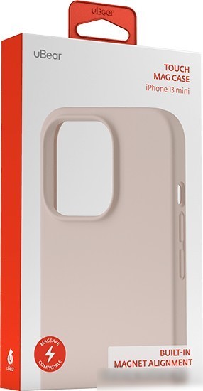 Чехол для телефона uBear Touch Mag Case для iPhone 13 Mini (розовый)