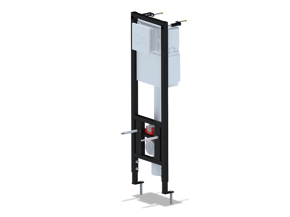 Унитаз подвесной Керамин Санти R Slim + Ани Пласт WCP1300