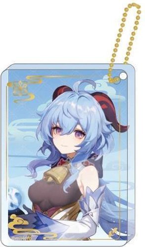 Брелок miHoYo Characters Acrylic Block Strap. Ganyu GEN127