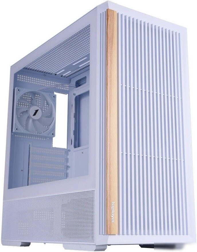 Корпус 1stPlayer WD7 ARGB WD7-WH-4FA7-W-2FA7R-W (белый)