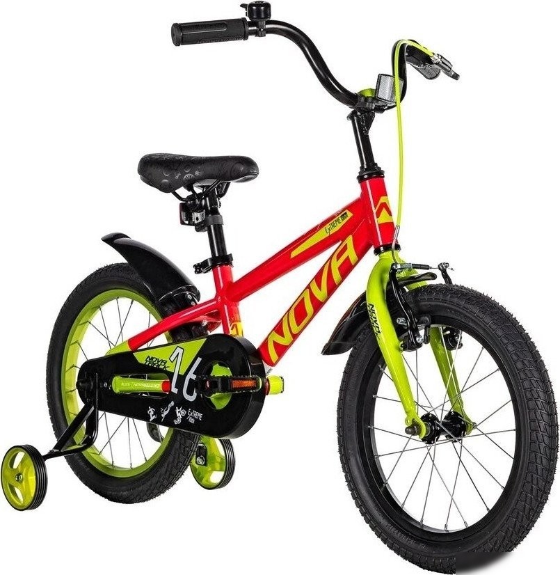 Детский велосипед Novatrack Extreme 16 2025 167AEXTREME1V.RD5 (красный, разобранный)