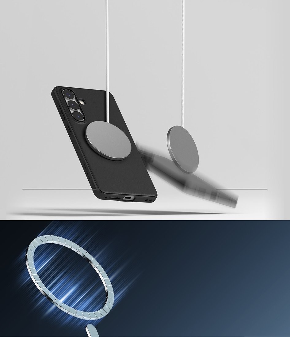 Чехол для телефона Ringke Onyx Magnetic для Galaxy S26 Plus (Black)