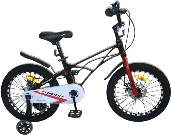 Детский велосипед Favorit Super Sport SSP-14BK (черный)
