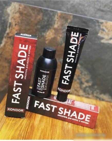 Краска для бороды Kondor Fast Shade 6 русый 60 мл