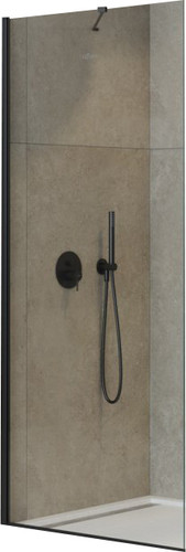 Душевая стенка Cezares LIBERTA-L-1-TB-110-C-NERO