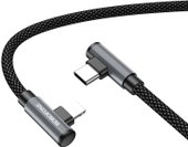Кабель Borofone BU50 USB Type-C - Lightning (1 м, черный)
