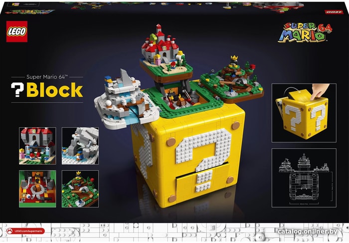 Конструктор LEGO Super Mario 71395 Блок Знак вопроса из Super Mario 64