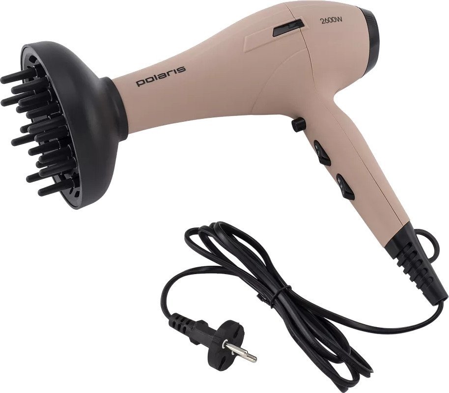 Фен Polaris PHD 2600ACi Salon Hair (пыльный розовый)