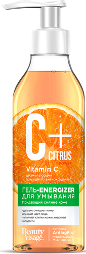 Фитокосметик Гель для умывания C+Citrus Energizer для сияния кожи (240 мл)