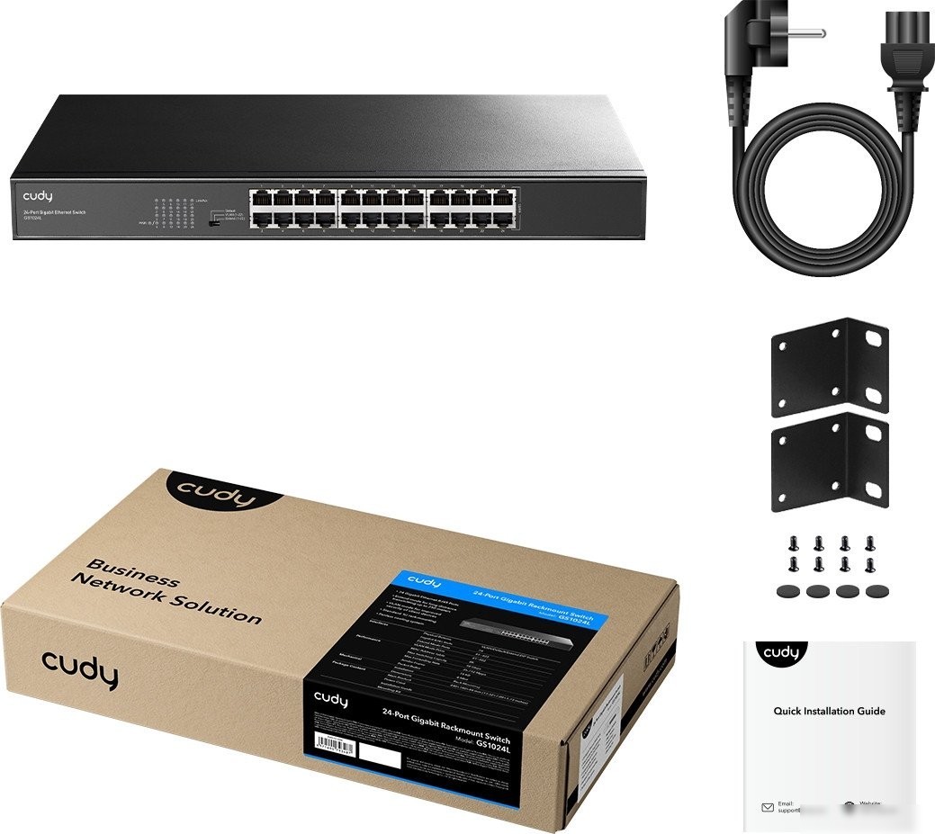 Неуправляемый коммутатор Cudy GS1024L 1.0