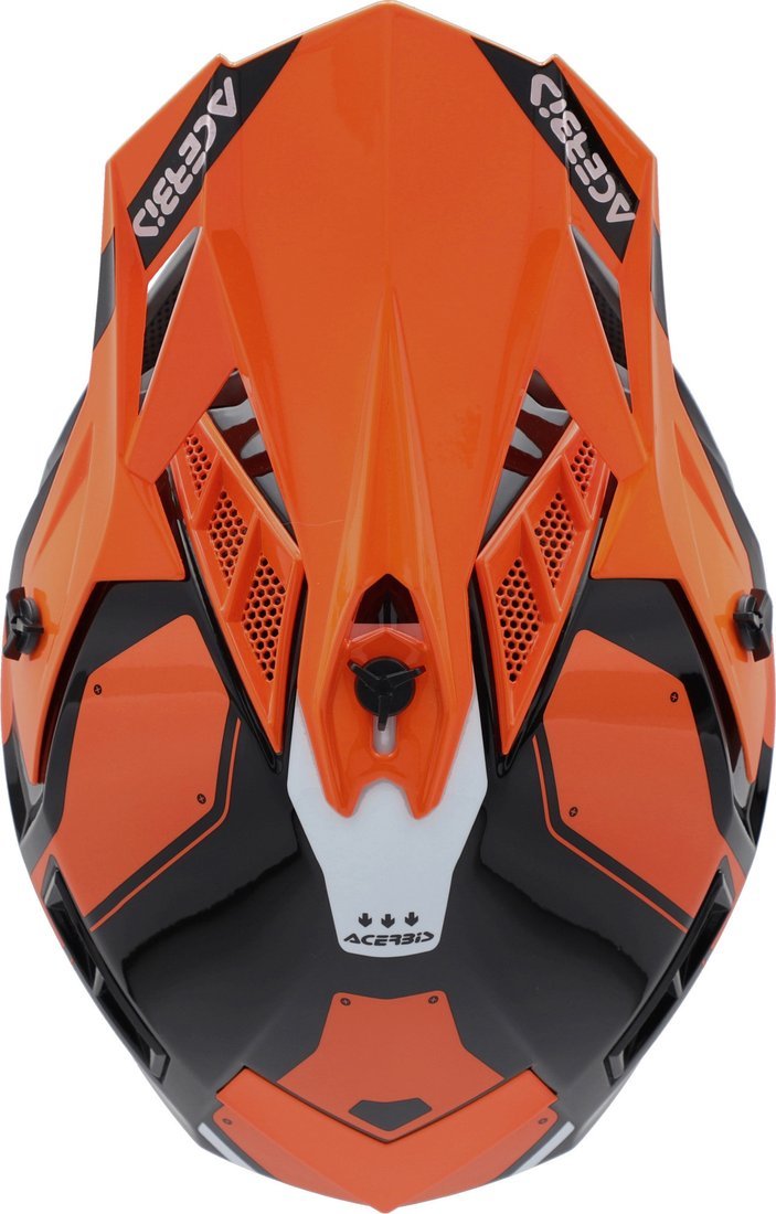 Мотошлем Acerbis X-Track 22-06 0025032.209.069 (XXL, оранжевый/черный)