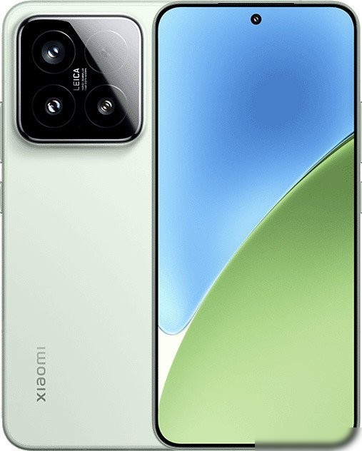 Телефон Xiaomi 15 16GB/512GB китайская версия (зеленый) Телефон Xiaomi 15 16GB/512GB китайская версия (зеленый)