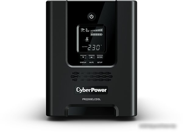 Источник бесперебойного питания CyberPower PR2200ELCDSL 2200VA