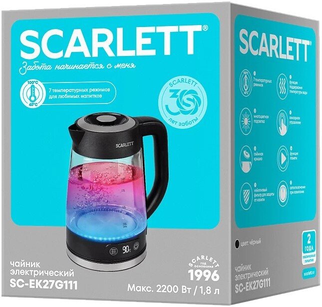Электрический чайник Scarlett SC-EK27G111