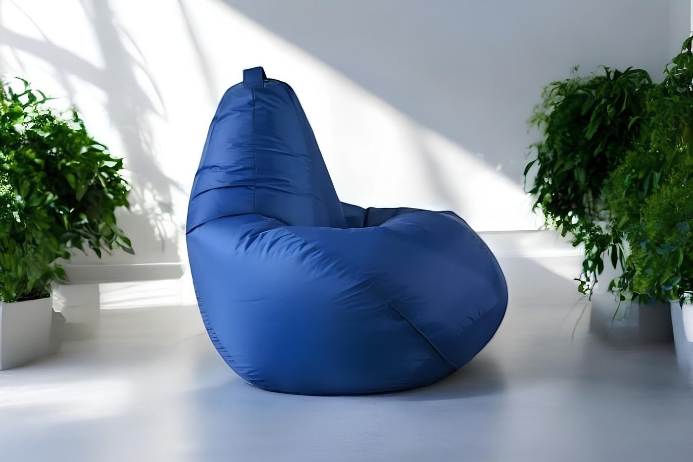 Кресло-мешок Mio Tesoro Груша XXXL GF-140x95-SI (синий)