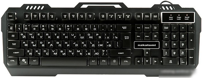 Клавиатура Nakatomi KG-35U (черный)