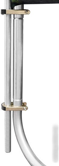 Батут Alpin ATGY-312 3.12 м с защитной сеткой и лестницей