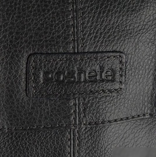 Мужская сумка Poshete 196-9068-49-BLK (черный)