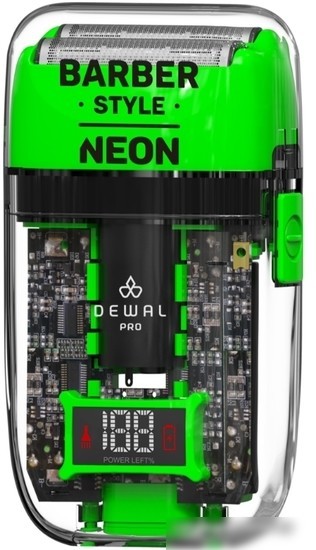 Электробритва Dewal Style Neon 03-082 (зеленый)