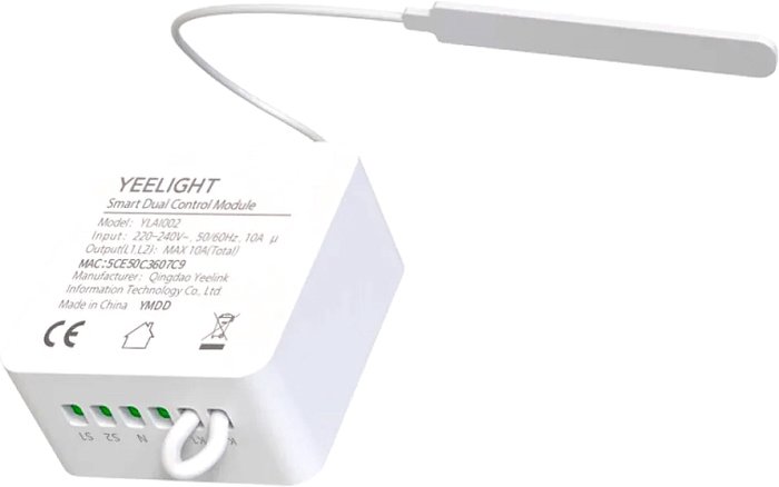 Реле Yeelight Smart Dual Control Module YLAI002 (международная версия)
