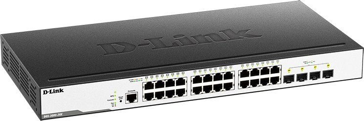 Управляемый коммутатор 2-го уровня D-Link DGS-3000-28X/B1A