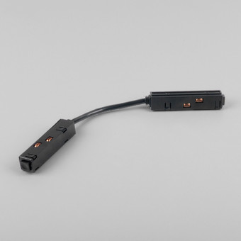 Коннектор питания шинопровода Elektrostandard Slim Magnetic гибкий 85099/00 a057214 (черный)