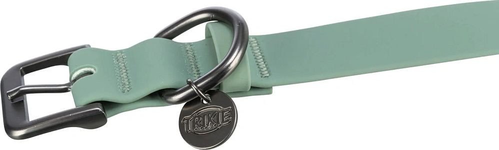 Ошейник Trixie CityStyle S-M (серо-зеленый)