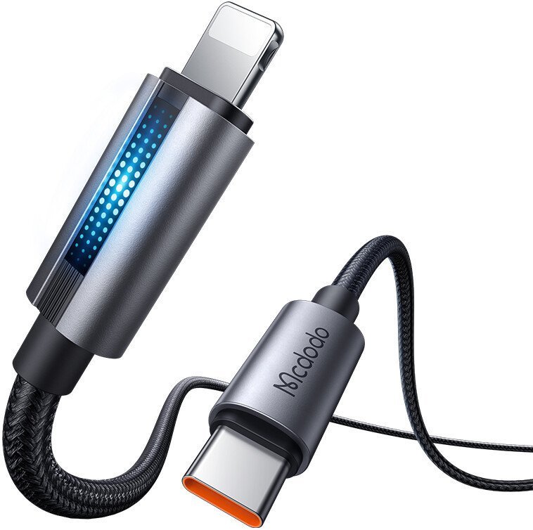Кабель McDodo CA-5710 USB Type-C - Lighting 36W (1.2 м, черный)