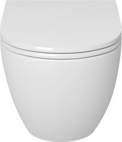 Унитаз подвесной Grossman GR-4455SQ + GROHE Rapid SL 38721001 (с сиденьем, с кнопкой)