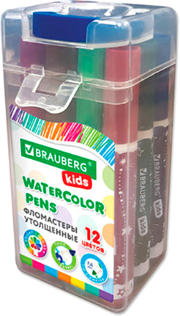 Фломастеры BRAUBERG Kids 152187 (12 цв)