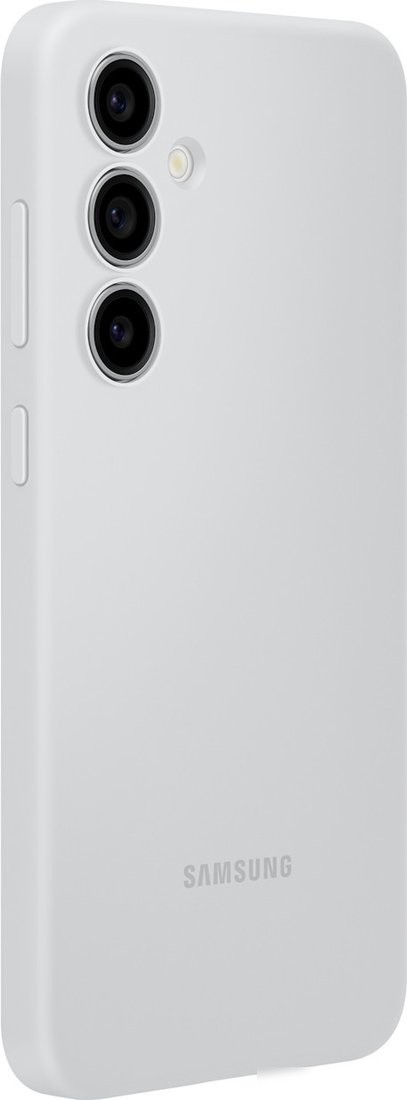 Чехол для телефона Samsung Silicone Case Galaxy S24 FE (серый)