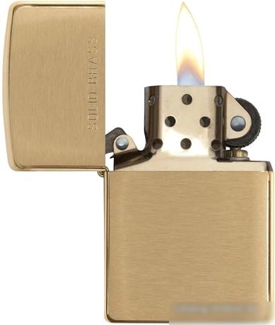 Зажигалка Zippo 204 Brushed Brass