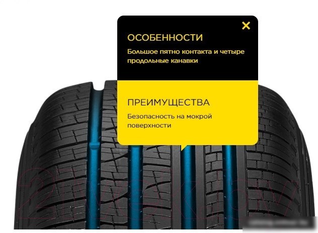 Всесезонные шины Pirelli Scorpion Verde All Season 265/50R20 111V
