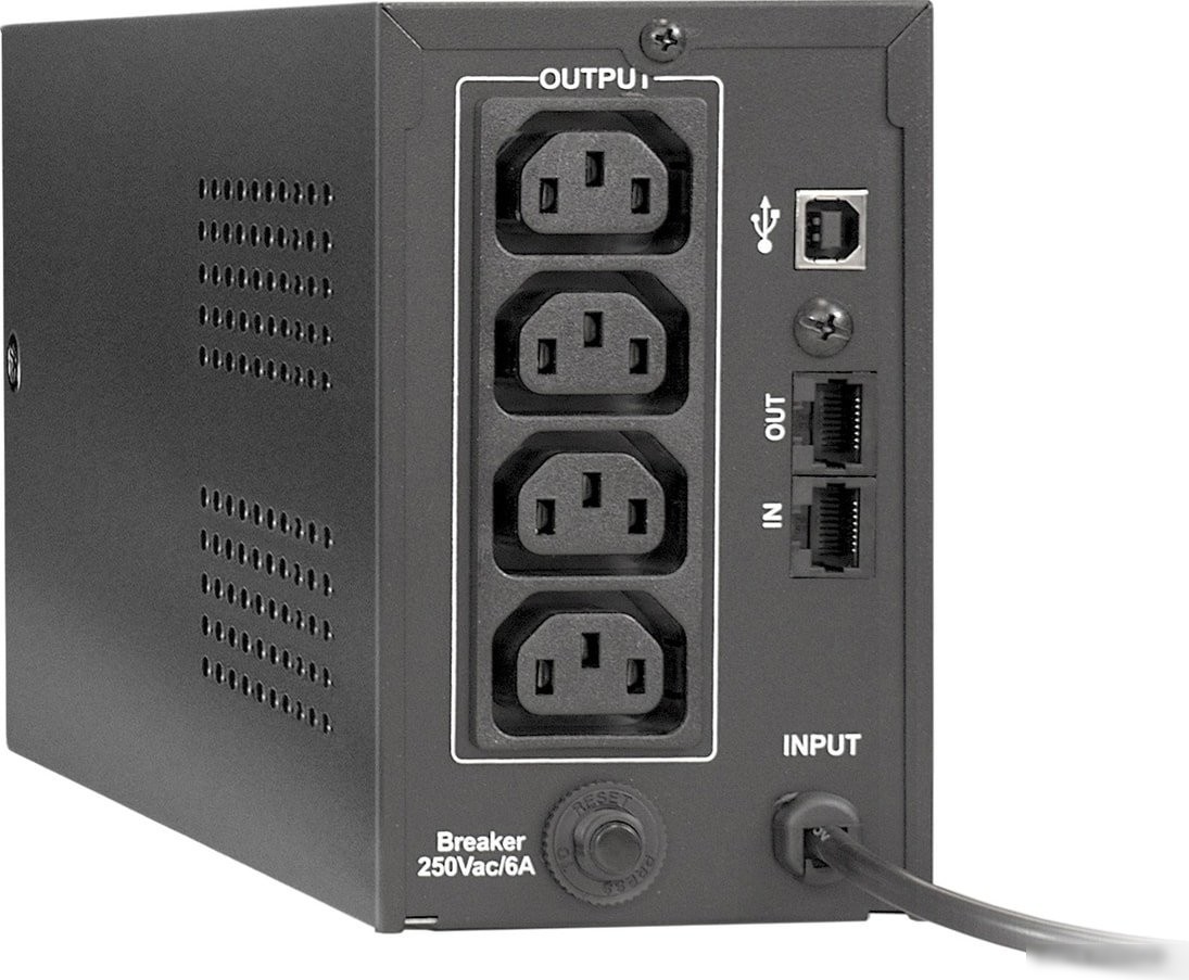 Источник бесперебойного питания ExeGate Power Back BNB-650.LED.AVR.C13.RJ.USB