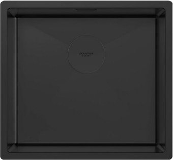 Кухонная мойка Paulmark Next 48 UNI PM214844-MBN (черный/черный матовый)