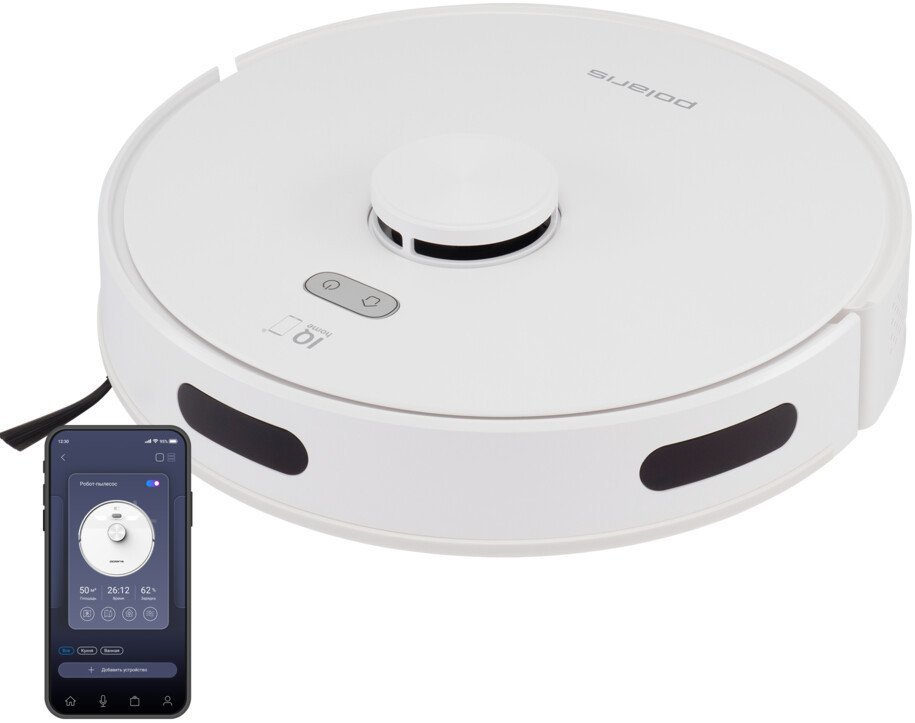 Робот-пылесос Polaris PVCR G2 6001 Wi-Fi IQ Home