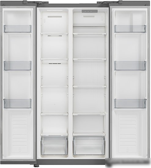 Холодильник side by side Hyundai CS4502F (белый)