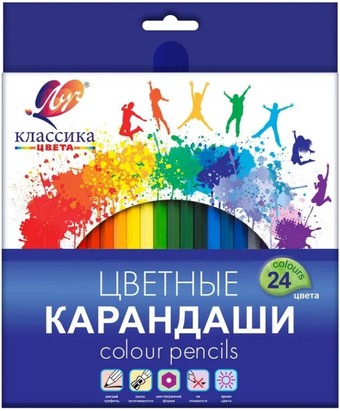Набор цветных карандашей Луч Классика 29С 1712-08 (24 цв)