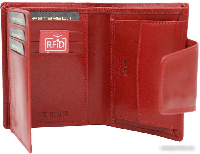Кошелек Peterson PTN 205-VTBD (красный)
