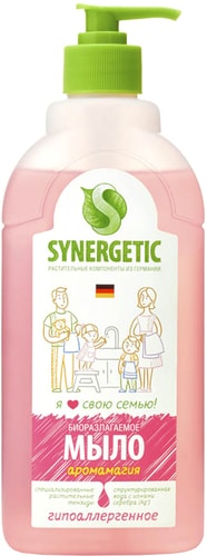 Synergetic Мыло жидкое для мытья рук и тела Аромамагия 500 мл