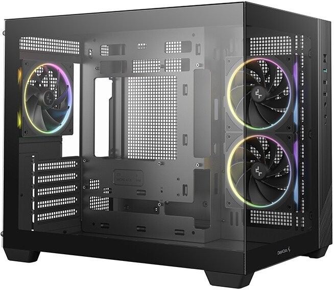 Корпус DeepCool CG330 3F R-CG330-BKNGM3-G