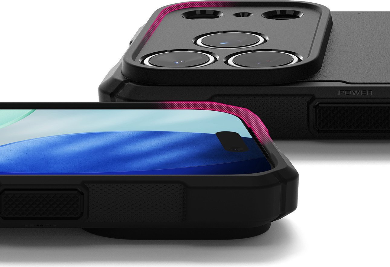 Чехол для телефона Ringke Rugged Gear Magnetic для iPhone 17 Pro Max (Black)