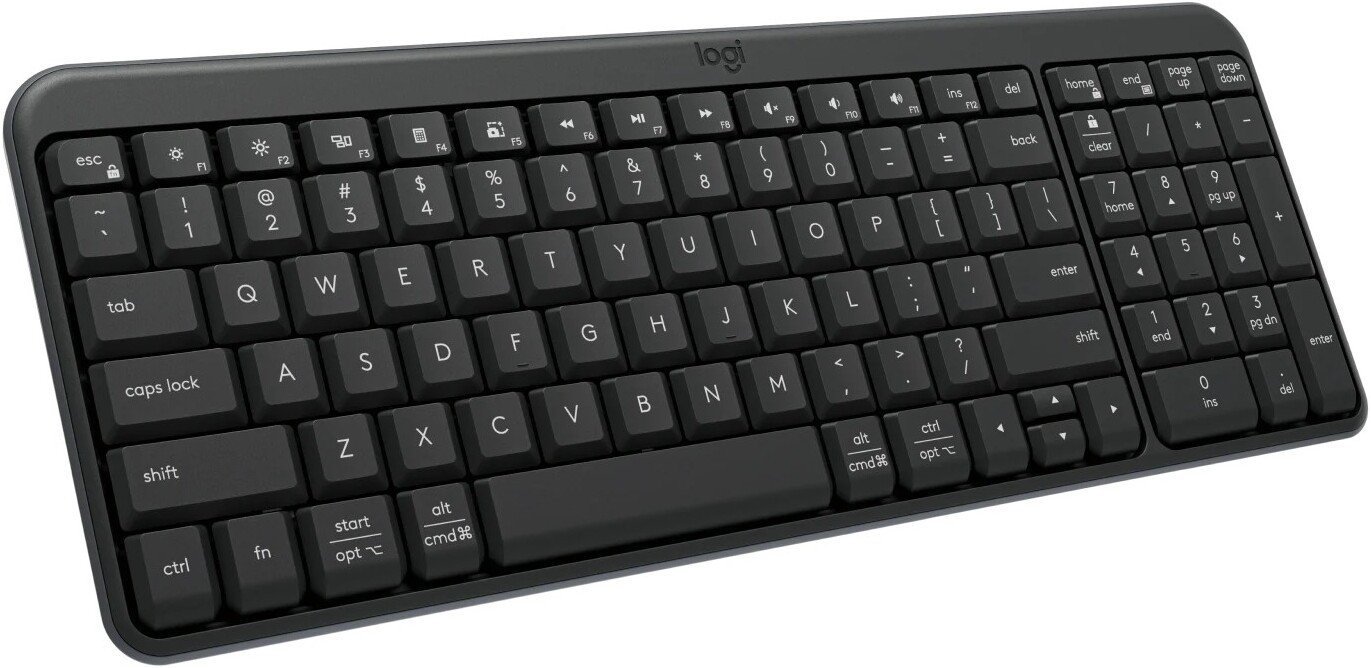 Клавиатура Logitech K250 Compact Bluetooth Wireless Keyboard 920-013452 (графит)