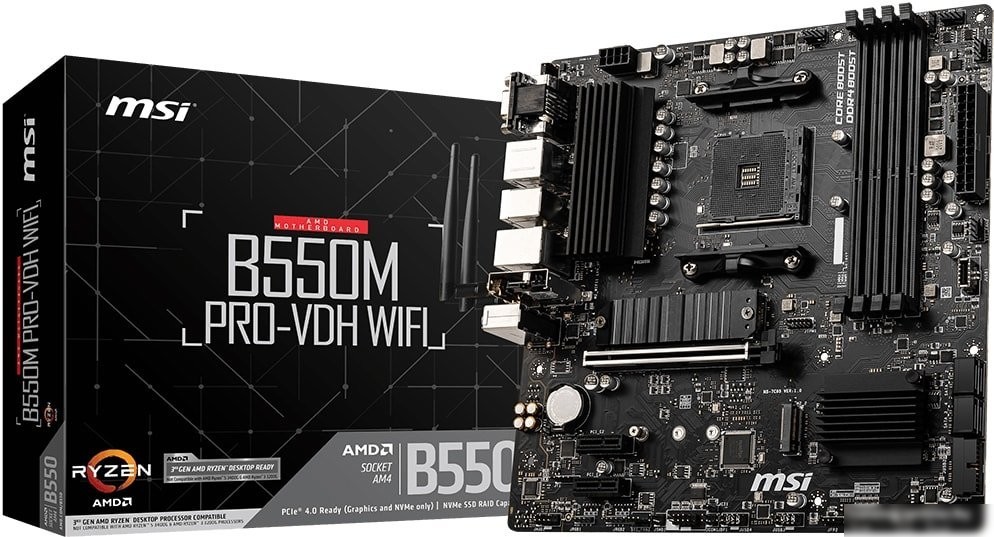 Материнская плата MSI B550M Pro-VDH WiFi