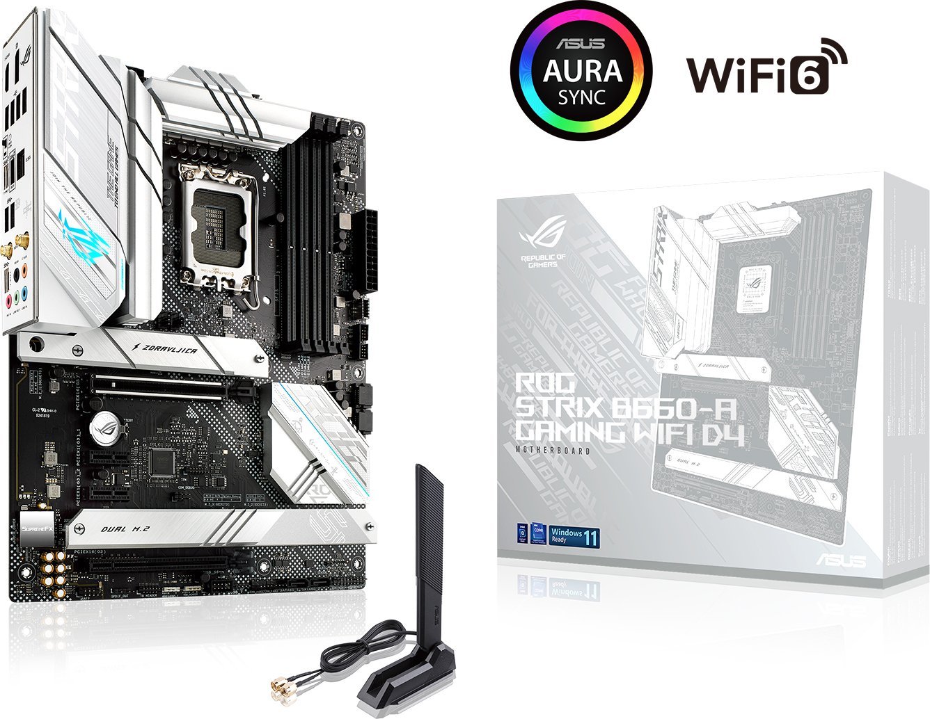 Материнская плата ASUS ROG Strix B660-A Gaming WIFI D4