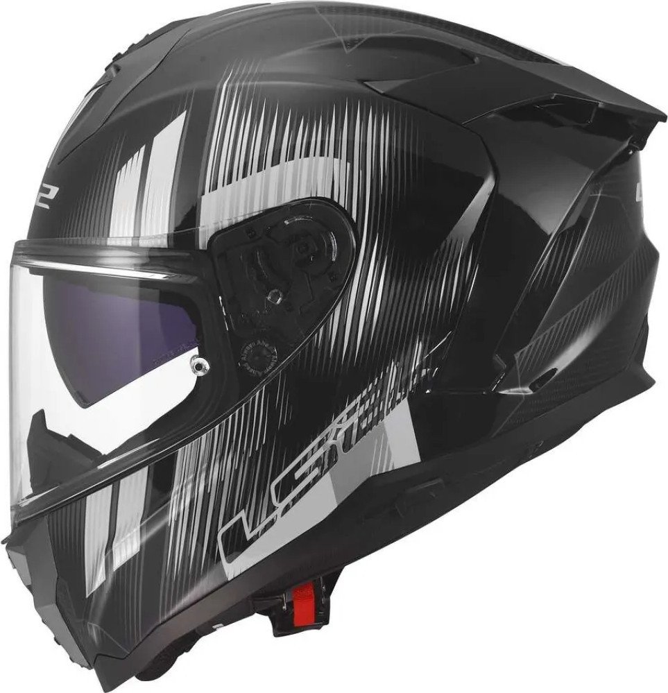 Мотошлем LS2 FF817 Challenger II Nitro (L, черный/серый)